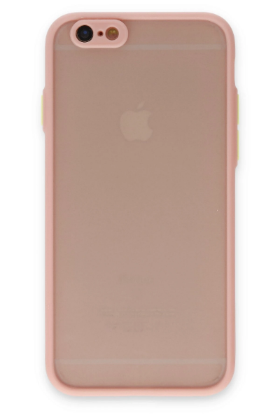 Newface iPhone 6 Kılıf Montreal Silikon Kapak - Pembe resmi