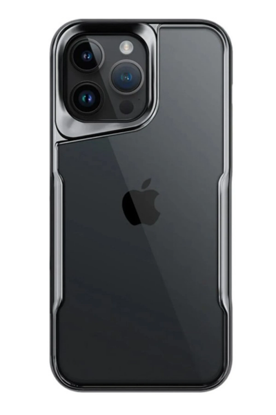 Newface iPhone 15 Pro Kılıf Boyi Silikon Kapak - Titan Gri resmi