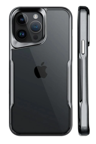Newface iPhone 15 Pro Kılıf Boyi Silikon Kapak - Titan Gri resmi
