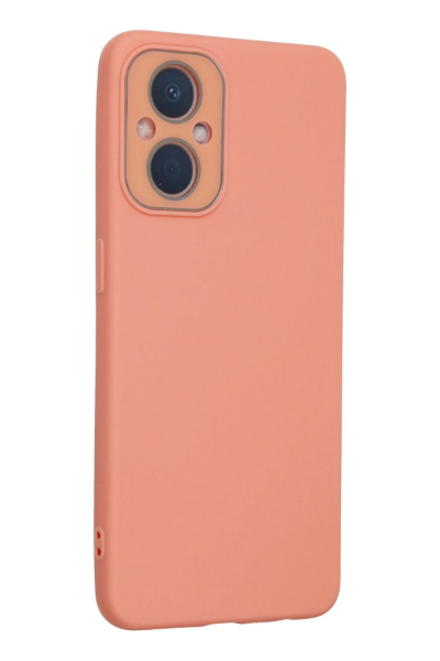 Newface Oppo Reno 7 Lİte Kılıf Lansman Glass Kapak - Pembe resmi