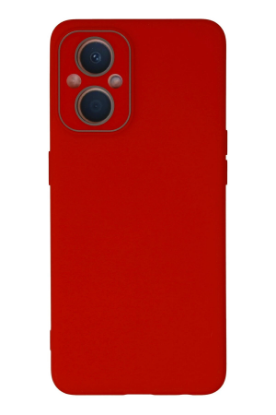 Newface Oppo Reno 7 Lite Kılıf Lansman Glass Kapak - Kırmızı resmi