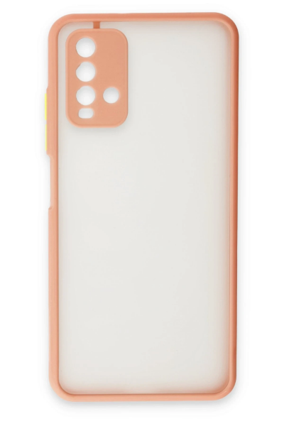 Newface Xiaomi Redmi 9T Kılıf Montreal Silikon Kapak - Pembe resmi