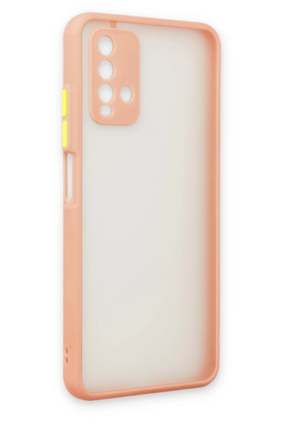 Newface Xiaomi Redmi 9T Kılıf Montreal Silikon Kapak - Pembe resmi