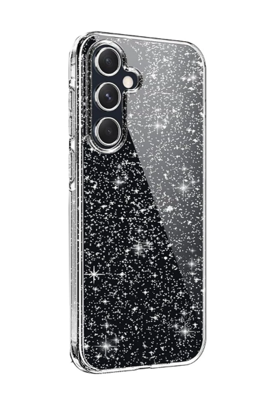 Newface Samsung Galaxy A25 5G Kılıf Glow Kapak - Şeffaf resmi