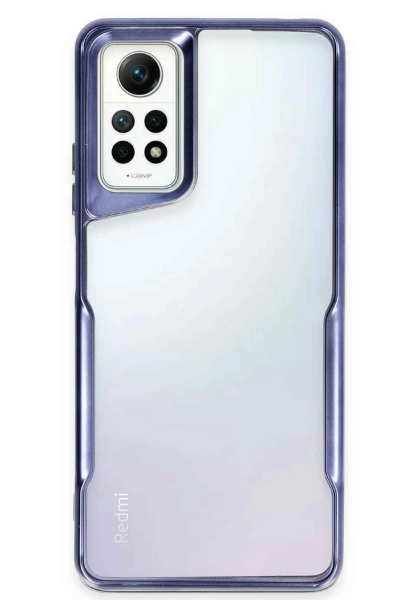 Newface Xiaomi Redmi Note 12 Pro 4G Kılıf Boyi Silikon Kapak - Lacivert resmi