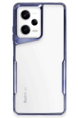 Newface Xiaomi Redmi Note 12 Pro 5G Kılıf Boyi Silikon Kapak - Lacivert resmi