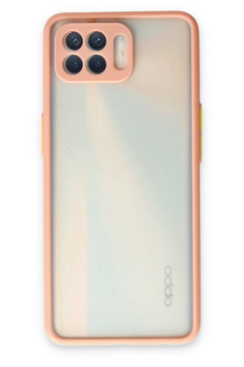 Newface Oppo Reno 4 Lite Kılıf Montreal Silikon Kapak - Pembe resmi