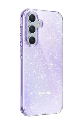 Newface Samsung Galaxy A55 5G Kılıf Glow Kapak - Mor resmi