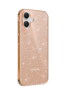 Newface Samsung Galaxy A05 Kılıf Glow Kapak - Turuncu resmi