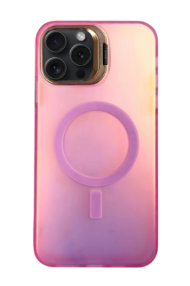 Newface iPhone 14 Pro Max Primera Magsafe Standlı Kapak - Pembe resmi