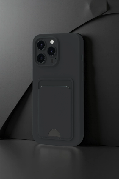 Newface iPhone 16 Pro Kılıf Kelvin Kartvizitli Silikon - Açık Yeşil resmi