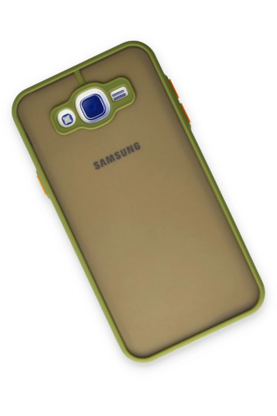 Newface Samsung Galaxy J7 Kılıf Montreal Silikon Kapak - Açık Yeşil resmi