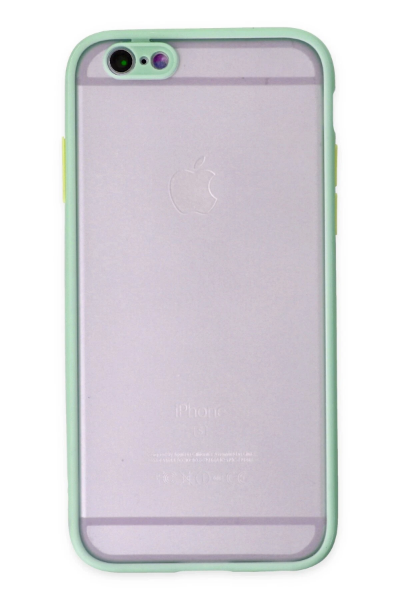 Newface iPhone 6 Kılıf Montreal Silikon Kapak - Turkuaz resmi