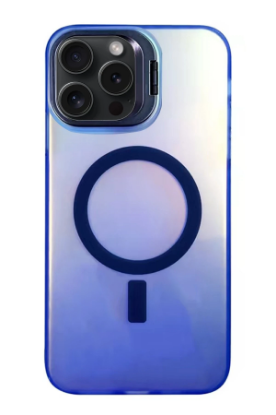 Newface iPhone 15 Pro Primera Magsafe Standlı Kapak - Lacivert resmi