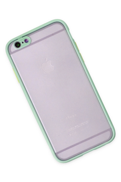 Newface iPhone 6 Kılıf Montreal Silikon Kapak - Turkuaz resmi