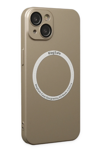 Newface iPhone 13 Kılıf Jack Magneticsafe Lens Silikon - Gold resmi