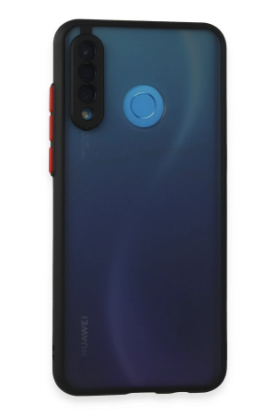 Newface Huawei P30 Lite Kılıf Montreal Silikon Kapak - Siyah resmi