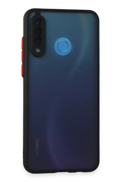 Newface Huawei P30 Lite Kılıf Montreal Silikon Kapak - Siyah resmi