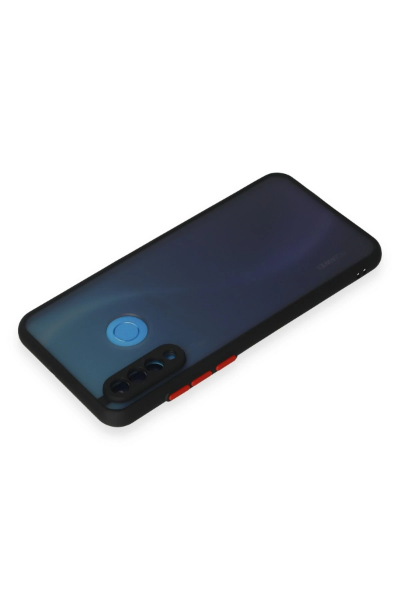 Newface Huawei P30 Lite Kılıf Montreal Silikon Kapak - Siyah resmi