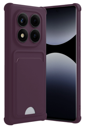 Newface Xiaomi Redmi Note 14 Pro 5G Kelvin Kartvizitli Silikon - Derin Mor resmi