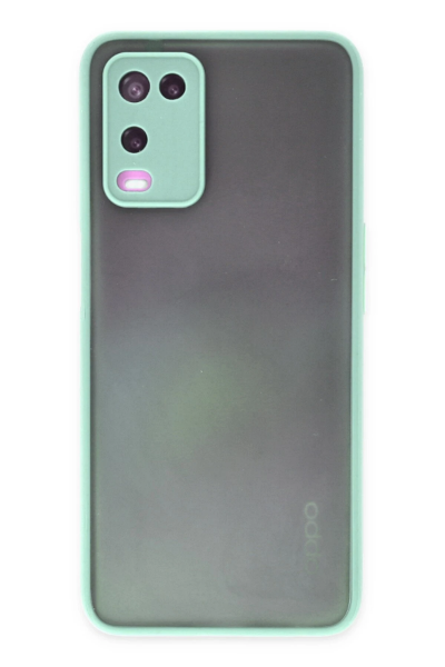 Newface Oppo A54 4G Kılıf Montreal Silikon Kapak - Turkuaz resmi