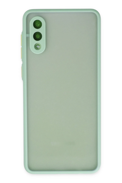 Newface Samsung Galaxy A02 Kılıf Montreal Silikon Kapak - Turkuaz resmi