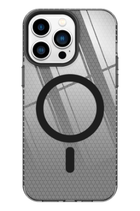 Newface iPhone 13 Pro Kılıf Beta Magneticsafe Silikon - Siyah resmi