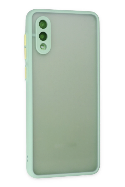 Newface Samsung Galaxy A02 Kılıf Montreal Silikon Kapak - Turkuaz resmi