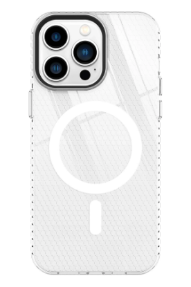 Newface iPhone 13 Pro Max Kılıf Beta Magneticsafe Silikon - Şeffaf resmi