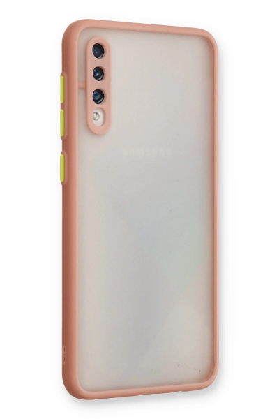 Newface Samsung Galaxy A30S Kılıf Montreal Silikon Kapak - Pembe resmi