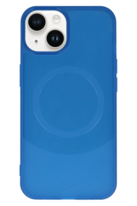 Newface iPhone 14 Kılıf Maya Karbon Kapak - Lacivert resmi