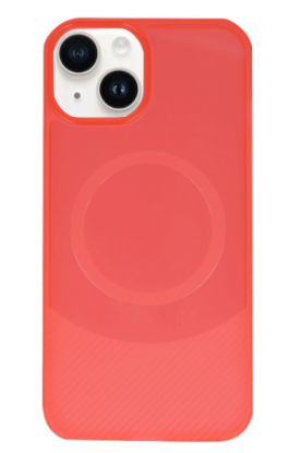 Newface iPhone 14 Kılıf Maya Karbon Kapak - Kırmızı resmi