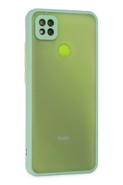 Newface Xiaomi Redmi 9C Kılıf Montreal Silikon Kapak - Turkuaz resmi
