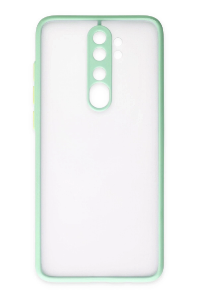 Newface Xiaomi Redmi Note 8 Pro Kılıf Montreal Silikon Kapak - Turkuaz resmi