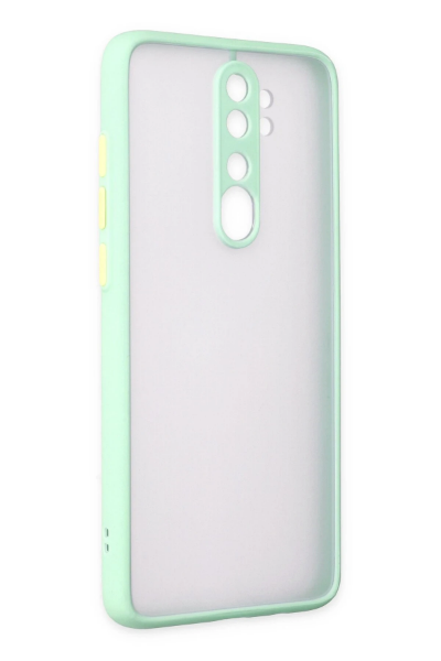 Newface Xiaomi Redmi Note 8 Pro Kılıf Montreal Silikon Kapak - Turkuaz resmi