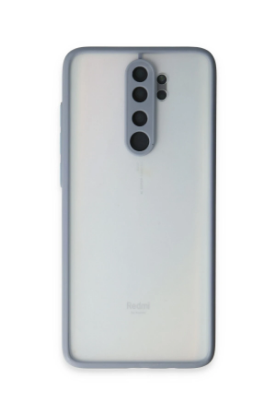 Newface Xiaomi Redmi Note 8 Pro Kılıf Montreal Silikon Kapak - Gri resmi