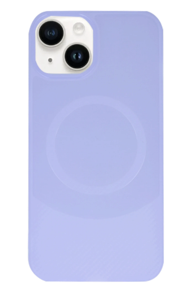 Newface iPhone 14 Kılıf Maya Karbon Kapak - Lila resmi