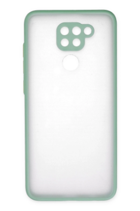 Newface Xiaomi Redmi Note 9 Kılıf Montreal Silikon Kapak - Turkuaz resmi