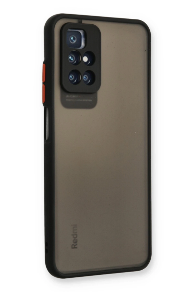 Newface Xiaomi Redmi 10 2022 Kılıf Montreal Silikon Kapak - Siyah resmi