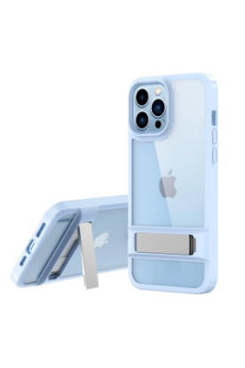 Newface iPhone 13 Pro Kılıf Rolet Stand Kapak - Sierra Blue resmi