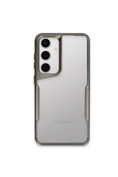 Newface Samsung Galaxy A35 5G Kılıf Boyi Silikon Kapak - Titan Gri resmi