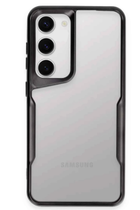 Newface Samsung Galaxy S23 Kılıf Boyi Silikon Kapak - Siyah resmi