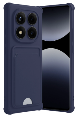 Newface Xiaomi Redmi Note 14 Pro Plus Kelvin Kartvizitli Silikon - Lacivert resmi