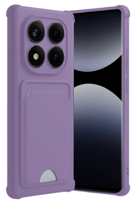 Newface Xiaomi Redmi Note 14 Pro Plus Kelvin Kartvizitli Silikon - Lila resmi