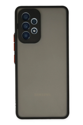 Newface Samsung Galaxy A53 5G Kılıf Montreal Silikon Kapak - Siyah resmi