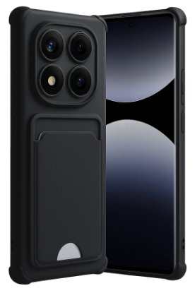 Newface Xiaomi Redmi Note 14 Pro Plus Kelvin Kartvizitli Silikon - Siyah resmi