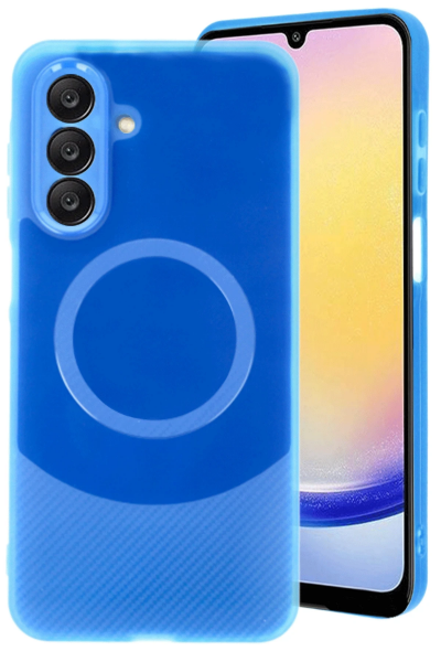 Newface Samsung A26 Kılıf Maya Karbon Kapak - Lacivert resmi