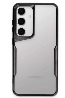 Newface Samsung Galaxy S24 Kılıf Boyi Silikon Kapak - Siyah resmi