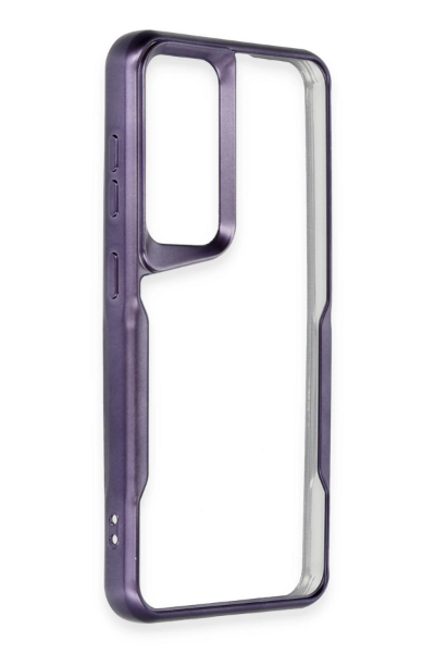 Newface Samsung Galaxy S24 Kılıf Boyi Silikon Kapak - Derin Mor resmi