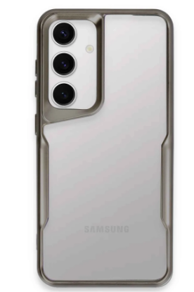 Newface Samsung Galaxy S24 Kılıf Boyi Silikon Kapak - Titan Gri resmi